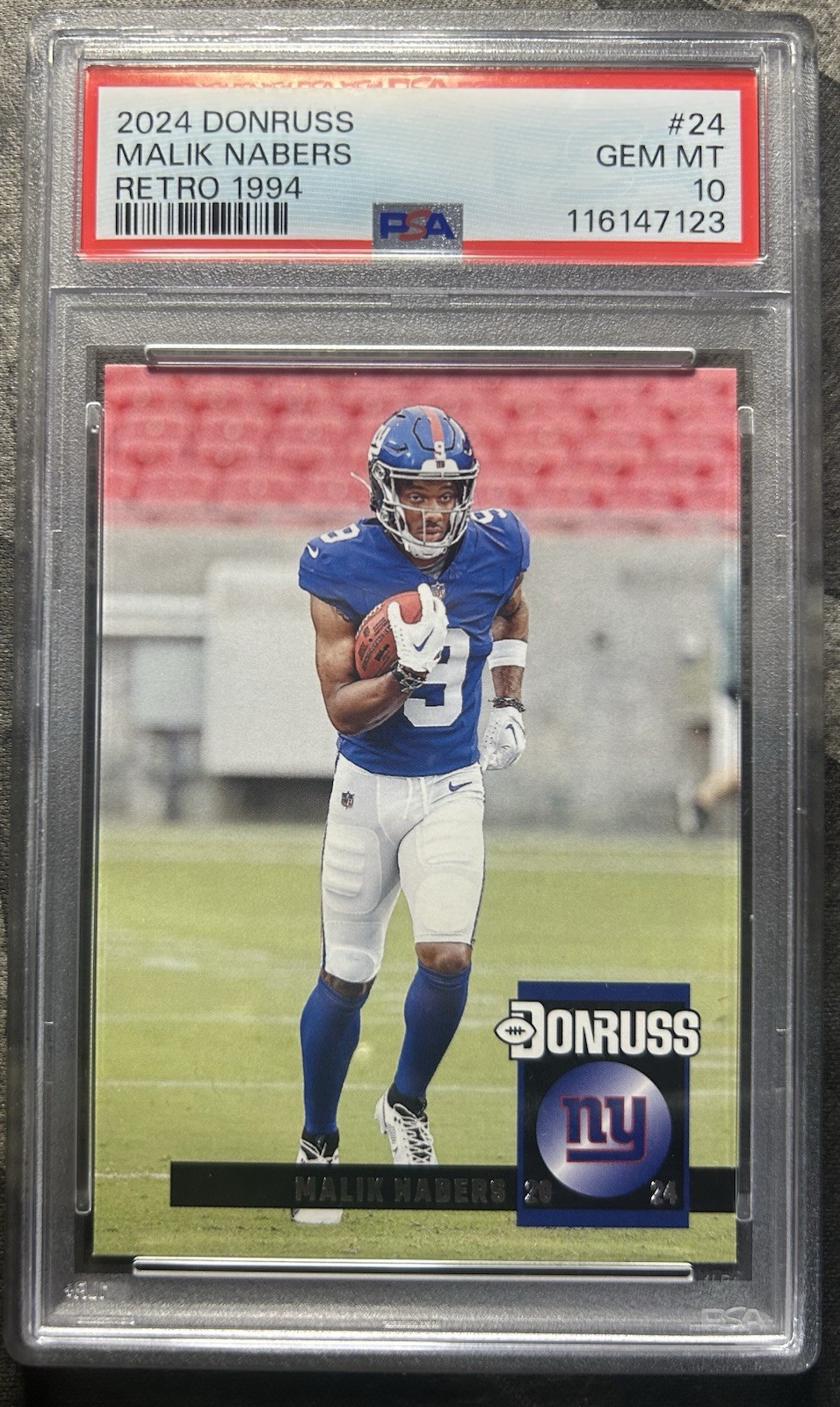 Malik Nabers Panini Donruss Retro 1994 #24 Base