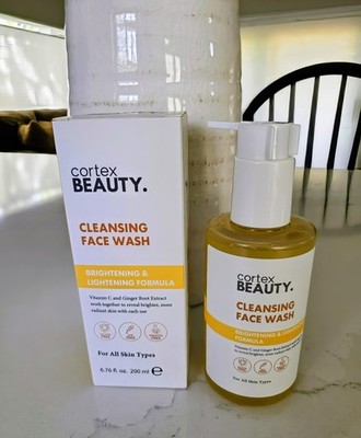 Cortex Beauty:  Brightening & Lightening Face Wash for Glowing Skin- NEW/SEALED