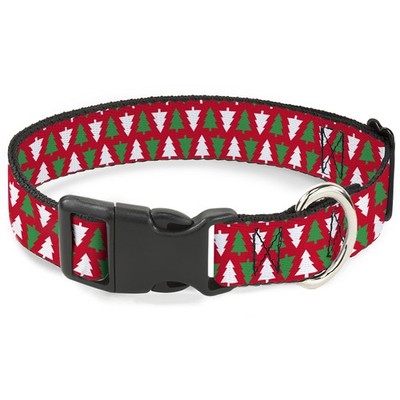 Plastic Clip Collar Holiday Cookie Cutter Christmas Tree Red/Green/W (US IMPORT)