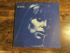 Joni Mitchell Blue vinyl LP 1971 Vinyl NM Cover VG Folk 
