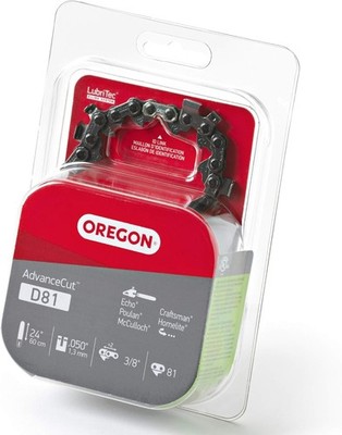 Oregon D81 AdvanceCut Replacement Chainsaw Chain for 24'' Guide Bars, 81 Drive Li