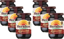 Meridian Organic Blackstrap Molasses&ndash;Rich, Natural & Fairtrade, 600g (Pack of 6)