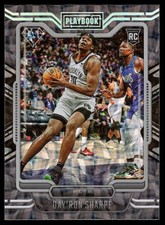 2021-22 Panini Chronicles - Day'Ron Sharpe Playbook Asia #270 (RC) FREE SHIPPING