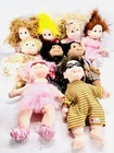 Ty Beanie Kids Dolls Lot Of 9 Mixed Girls & Boys With Tags Attached Vintage 90’s