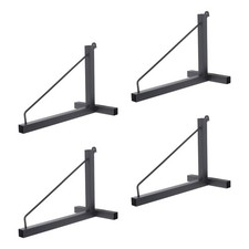 4x Staffa Scaffale Contenitore Spedizione Staffa Contenitore Triangolare 249,48kg/550lbs