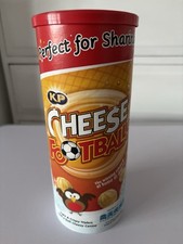 2015 KP Cheese Footballs empty Tub. Use By Was  2016. Collectors Prop.