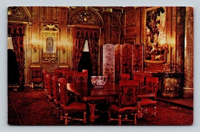 Dining Room Vanderbilt Mansion National Historic Site Hyde Park New York Postcar