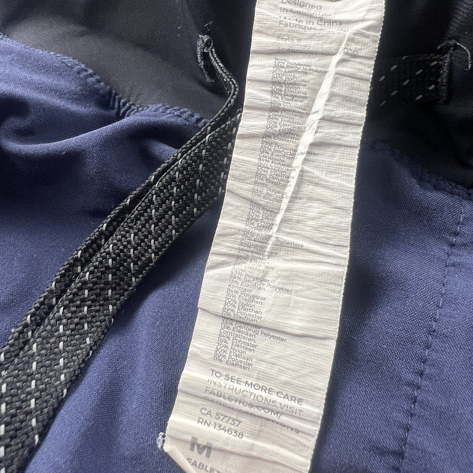 Fabletics Shorts Medium Blue Active Athleisure Ca… - image 9