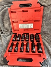 Milwaukee Impact Drive Socket Set 1/2 Inches,...