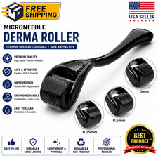 Beard Derma Roller For Hair Loss Beard Growth Titanium Micro Needle Derma Roller