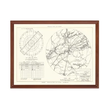Old Map of McGhee-Tyson Airport Vicinity, TN 1952 - Vintage