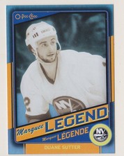 2012-13 OPC Duane Sutter /100 Rainbow BLACK Legend OPEECHEE NY islanders 12-13