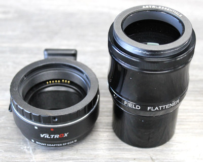 viltrox mount adaptor ef-eos m/ astr essentials feild flattener