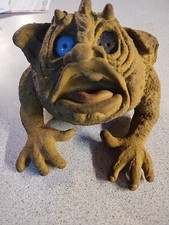 Vintage 1987 Original Boglins Missing Eye "SQUIDGE" Seven Towns Hand Puppet C