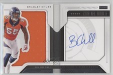 2018 Panini Playbook Rookie Jersey 98/125 Bradley Chubb #207 Auto 17k5