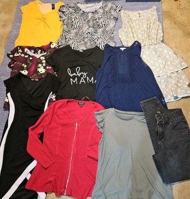 Lot Of 10 AMAZING Womens Size Medium Clothing Lot