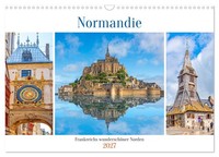 Calendar 2027 · US Version · Normandy - France's Beautiful North (Wall Calendar