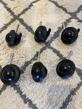Salamander Saturn Wheels Set Of 6 - Black