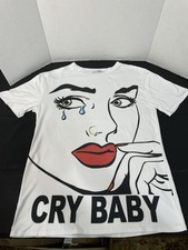 Fashion Nova/ Cry Baby / XL / Shirt / 100% Spandix USA made