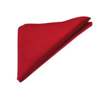 Luxury Red Velvet Pocket Square for Men Adult - One Size - Modern Luxury - We...