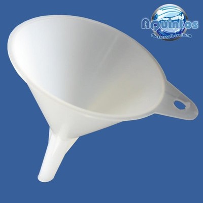 Trichter Einfülltrichter HDPE Refill Wasserfilter Befüllung mit Filtergranulat 