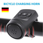 Fahrrad Elektrische Klingel USB  Glocke Fahrradhorn Fahrradhupe Wasserdicht Hupe