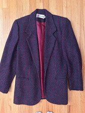 Vintage Women's Houndstooth Blazer