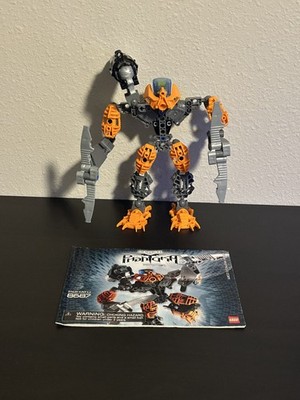 LEGO 8687 Bionicle Toa Pohatu 100% Complete with Instructions!