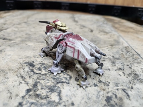 STAR WARS AT-TE CLONE WALKER TITANIUM SERIES THE CLONE WARS DIE CAST 2006 - Picture 9 of 11