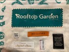 Anthropologie Roof Pillow Shams White Green Boho Shabby Chic Cottage New! — photo 3