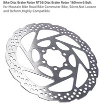 SHIMANO Deore RT56 RT26 MTB 160mm 180mm Rotors Bike 6 Bolts Disc Brake Rotor New