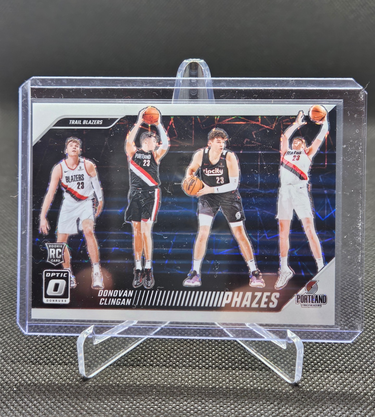 2024-25 Donruss Optic - Donovan Clingan Phazes #25 - CASE HIT!