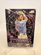 JUNIOR CAMINERO Black /10 2024 Topps Cosmic Chrome #AA-16 Astrologically Aligned