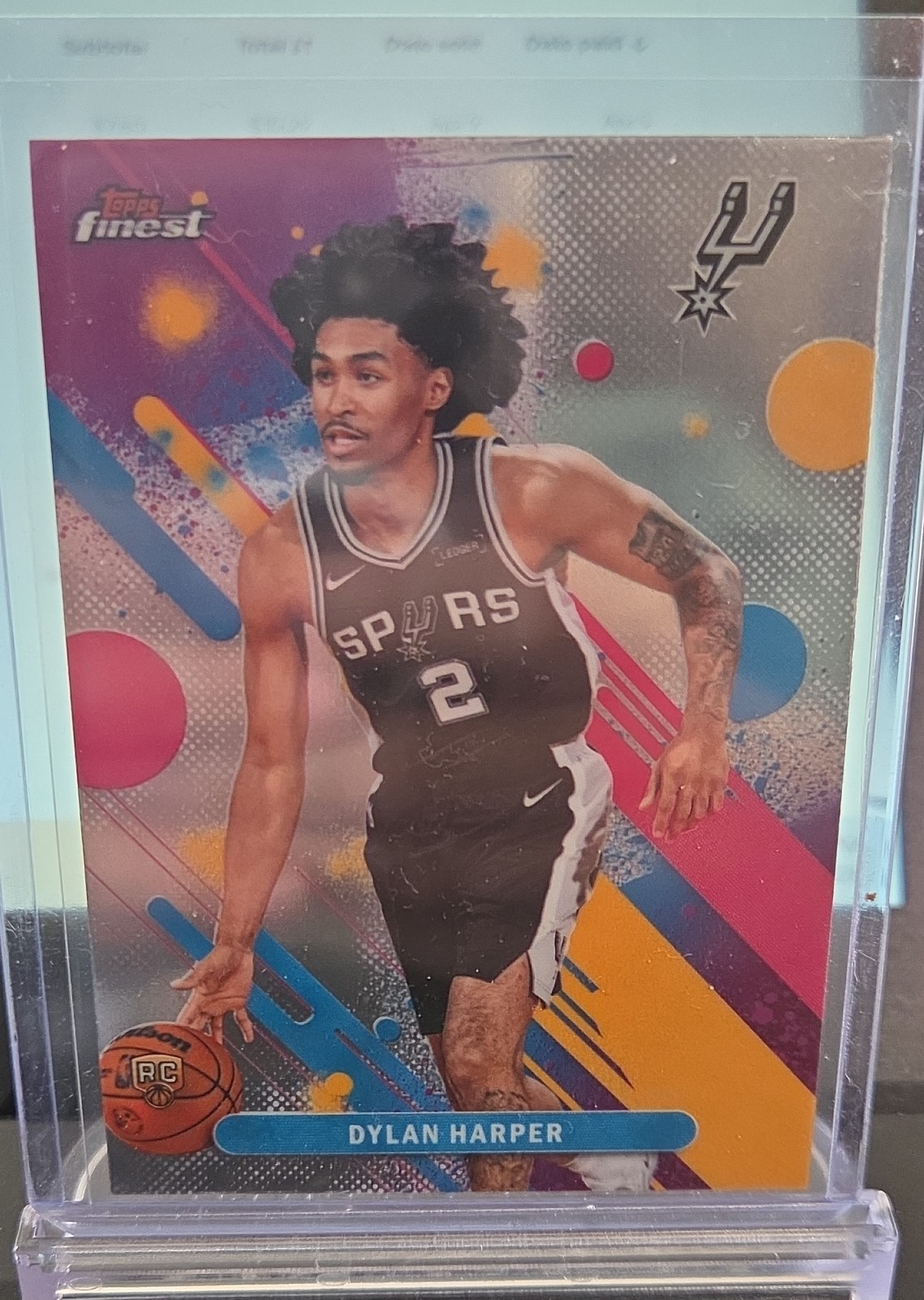 2025-26 Topps Finest - Common Dylan Harper #2 (RC)