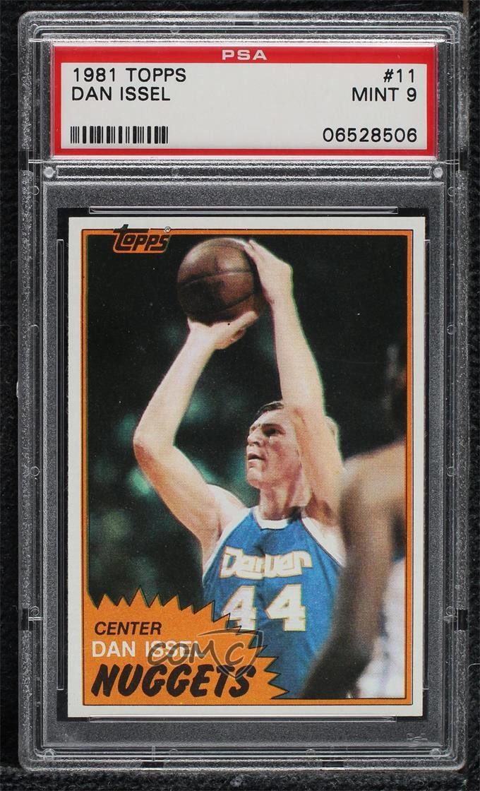 1981-82 Topps Dan Issel #11 PSA 9 MINT HOF 0y8e