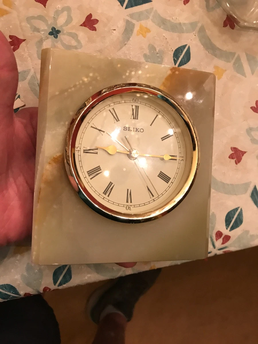 seiko table clock products for sale | eBay