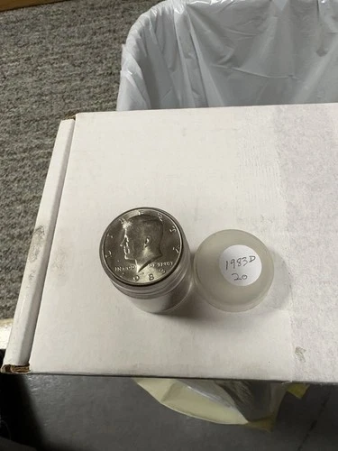 1983 D Kennedy Half Dollar Roll 20 Coins  All Choice Gem Bu From Original Roll