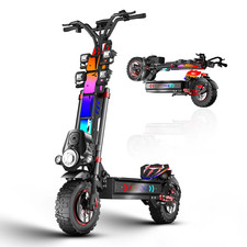10000W Electric Scooter Adult Dual Motors 60V40Ah Foldable E-Scooter NFC 55MPH