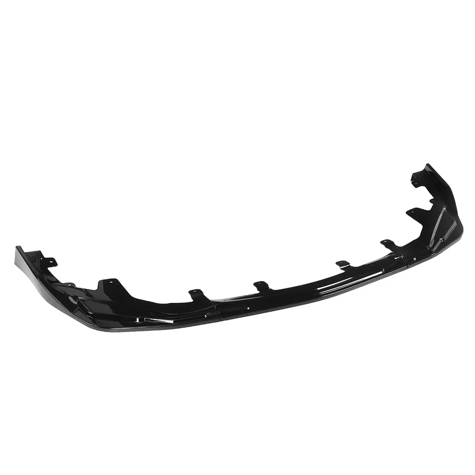 Divisor de labios de parachoques delantero negro brillante para Lexus GS350 GS450H F-Sport 2016-2020 Foto 4 de 4