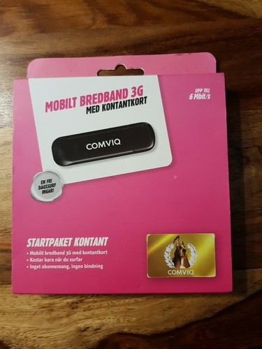 COMVIQ 3G Breitband USB Stick Aus Schweden