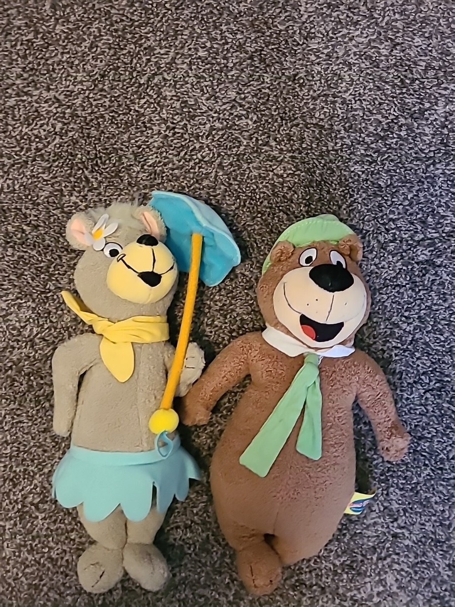 Hanna Barbera Yogi Bear & Girlfriend Cindy Plush Bears Childrens