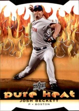2010 Upper Deck Pure Heat Josh Beckett PH-7 Boston Red Sox