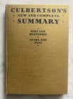 Culbertson’s Official Summary Contract Bridge At A Glance 1938 Book — photo 3