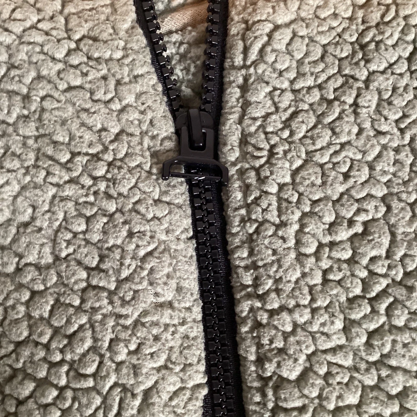 UNDERCOVER Victorias Secret ROSA donna sherpa pullover felpa con cappuccio giacca 1 4 zip media M morbida