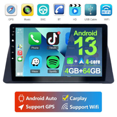 Carplay 10'' 64G Android13 For Honda Accord 8th 2008-2013 Car Stereo Radio HD GPS