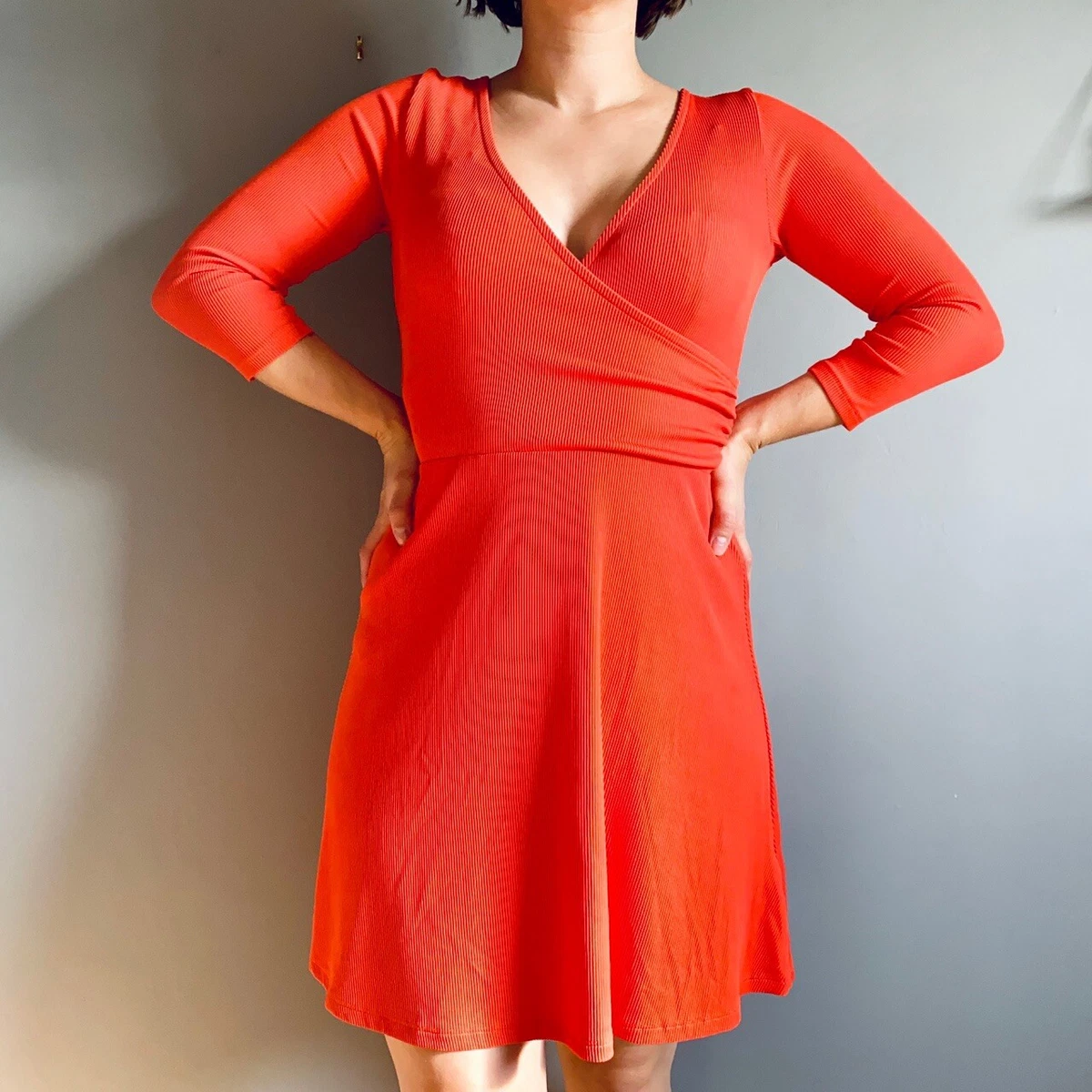 Wrap dress size 6 cheap