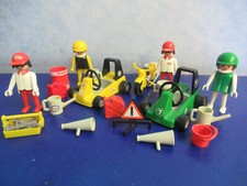 3523 Klicky Gokart Stajnia wyścigowa Figurki Akcesoria Wyścigi TOP Rzadkość Playmobil 4447