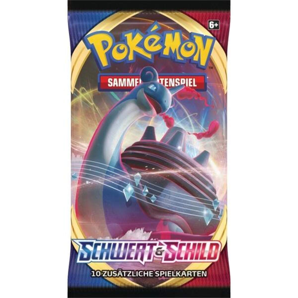 Pokemon Schwert & Schild Serie 1 Booster, Design 4-fach Sortiert