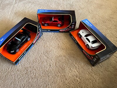 BRAHA R/C BMW Z4 1:24 SCALE White, Black, Red