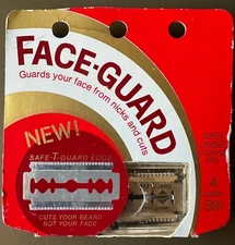 NOS Vintage SAFE - T - GUARD Razor Blades ~ original packaging ~ Philip Morris
